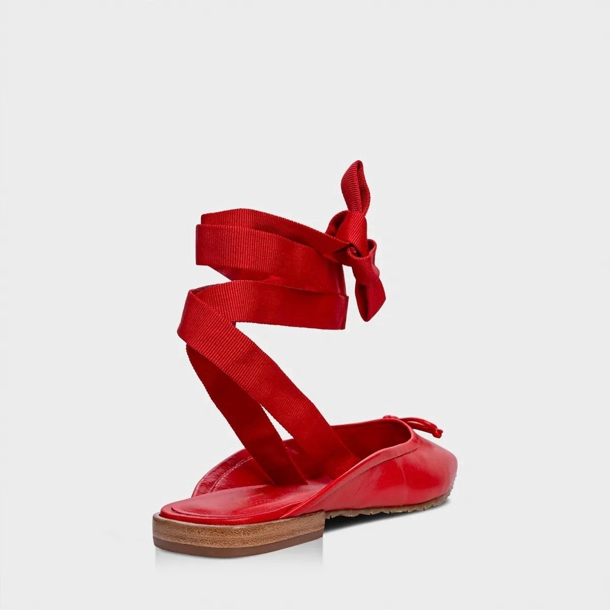 Detachable Ankle Wrap Mule