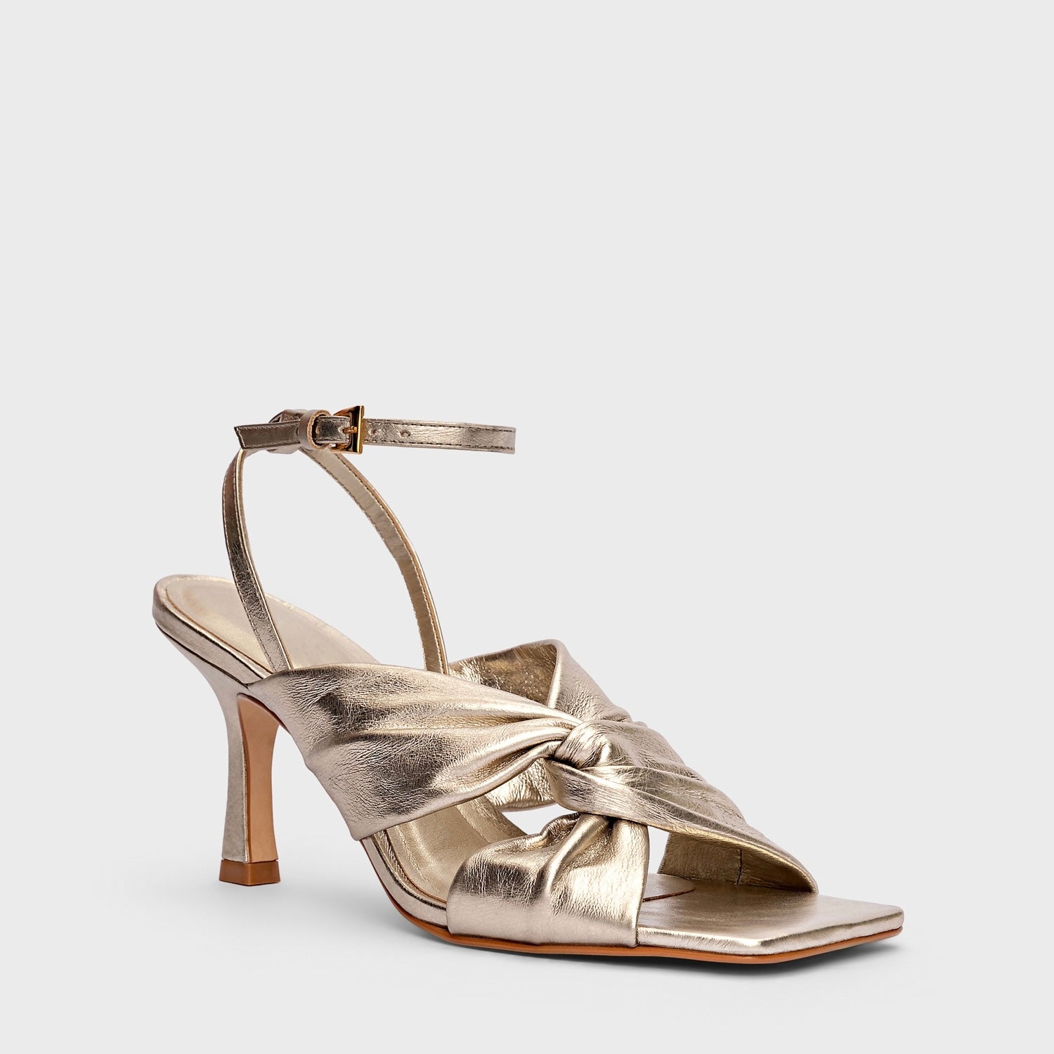 Twisted Knot Sandal Heel