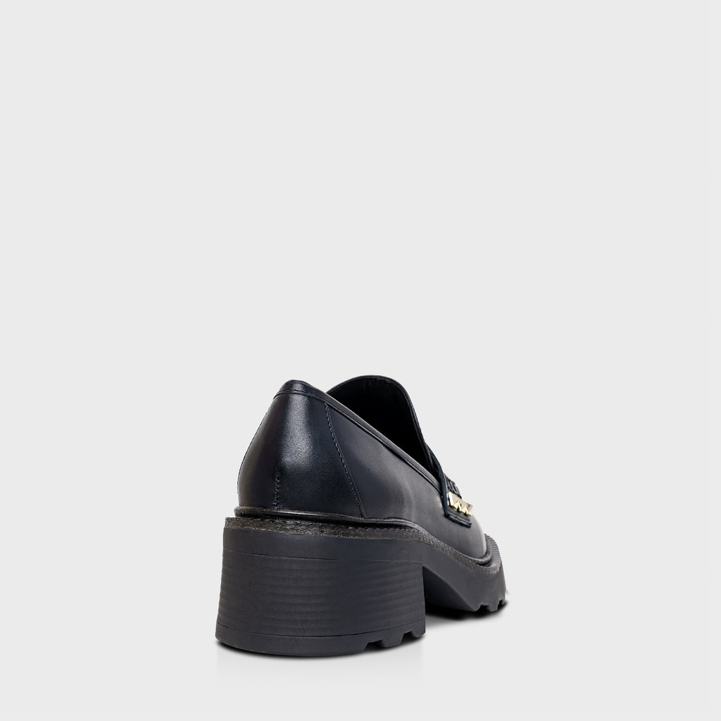 Statement Stud Lug Sole Loafer