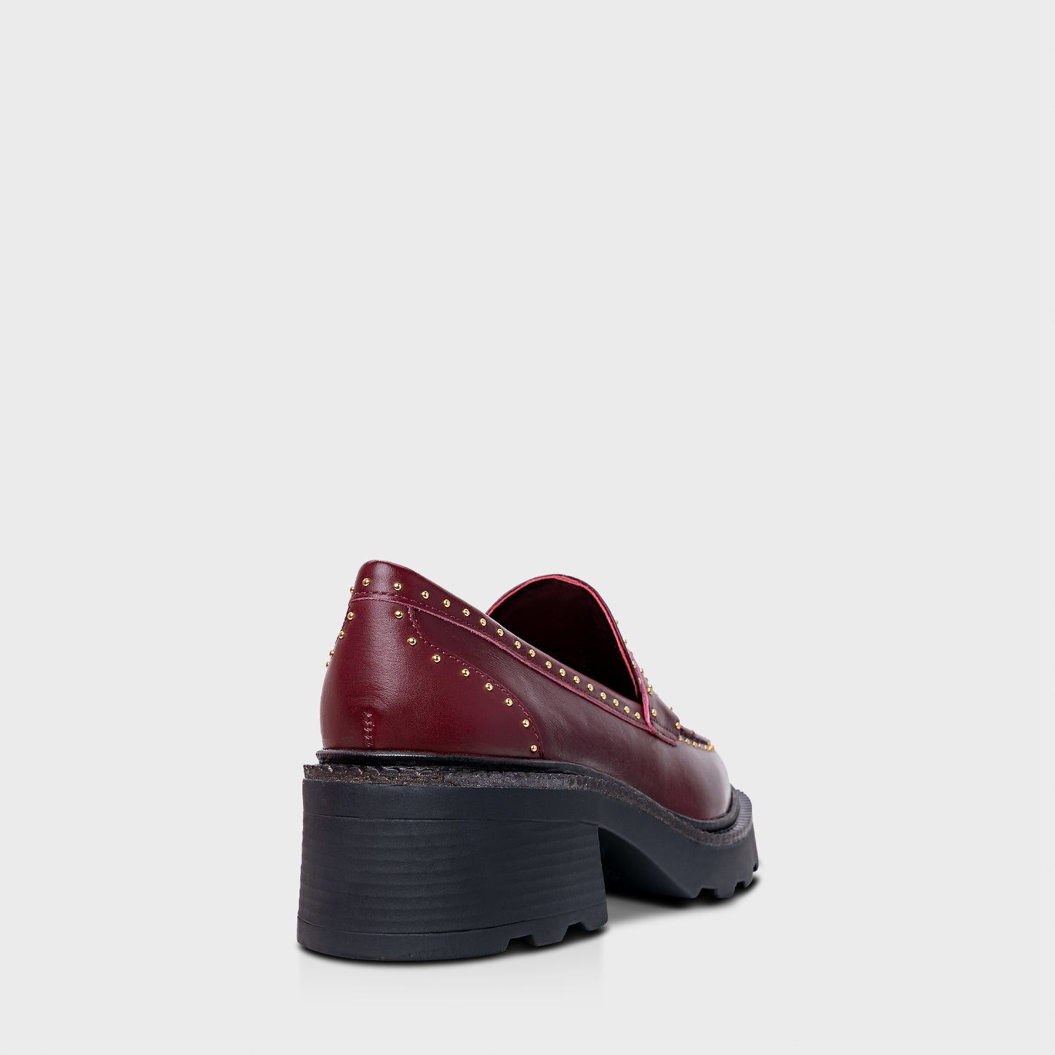 Mini Stud Lug Sole Loafer