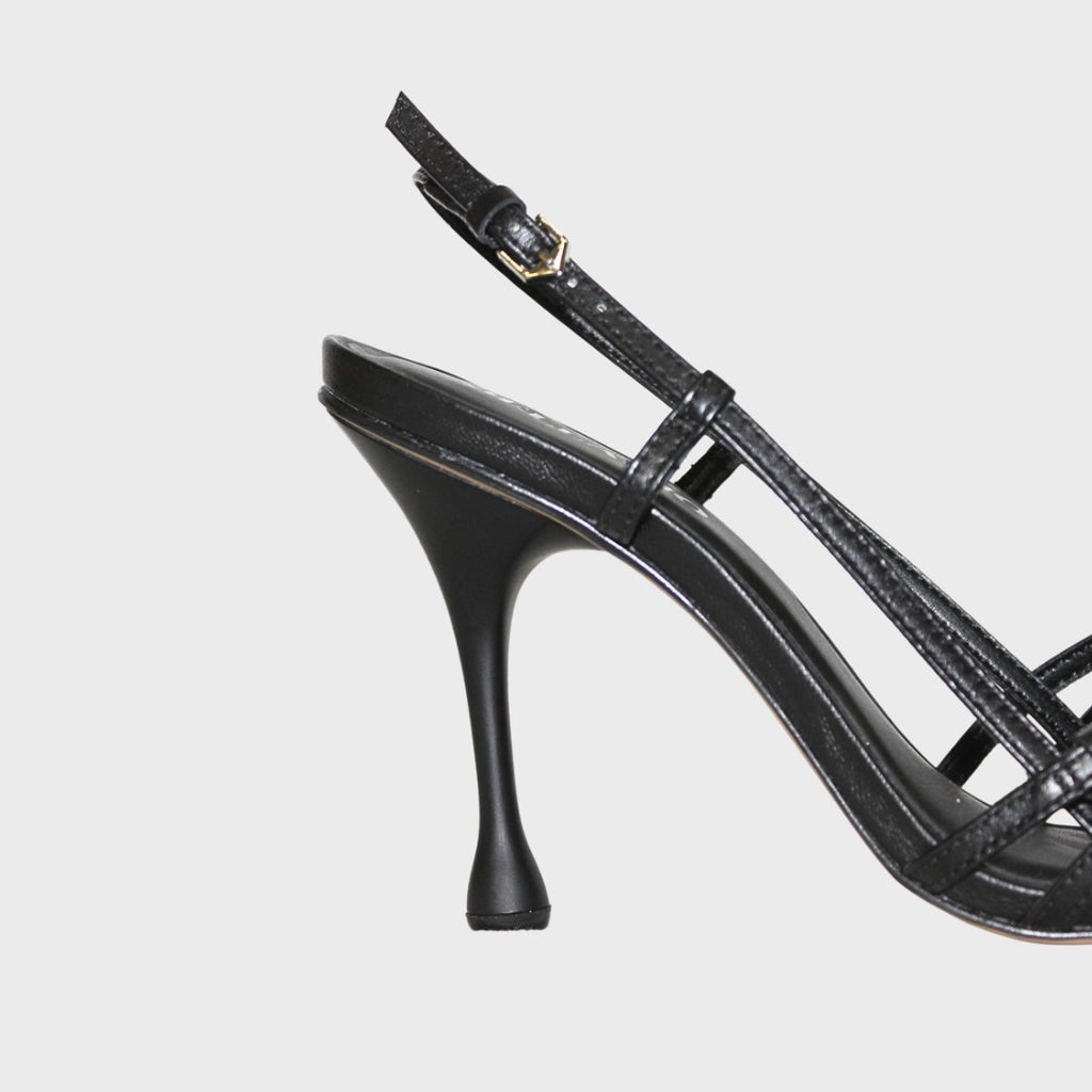 Two Buckle Slingback Heel