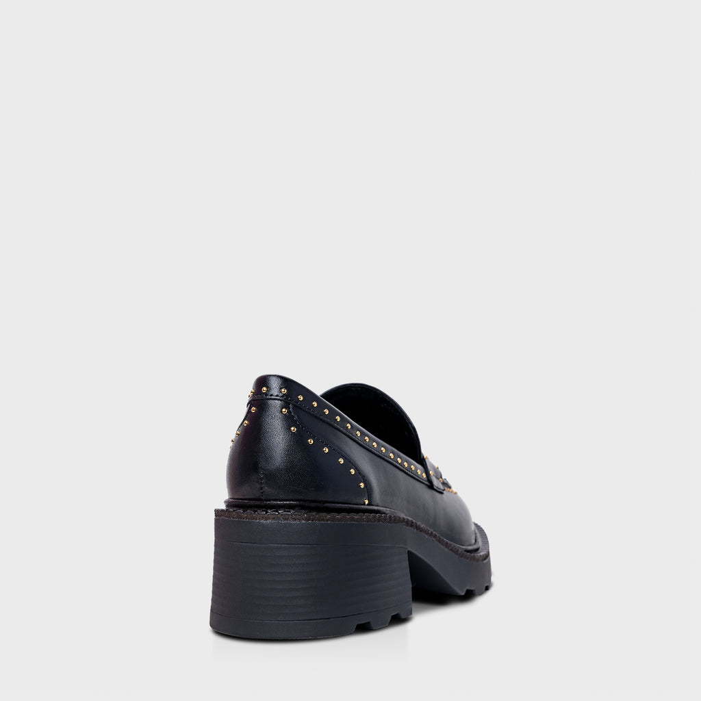 Mini Stud Lug Sole Loafer