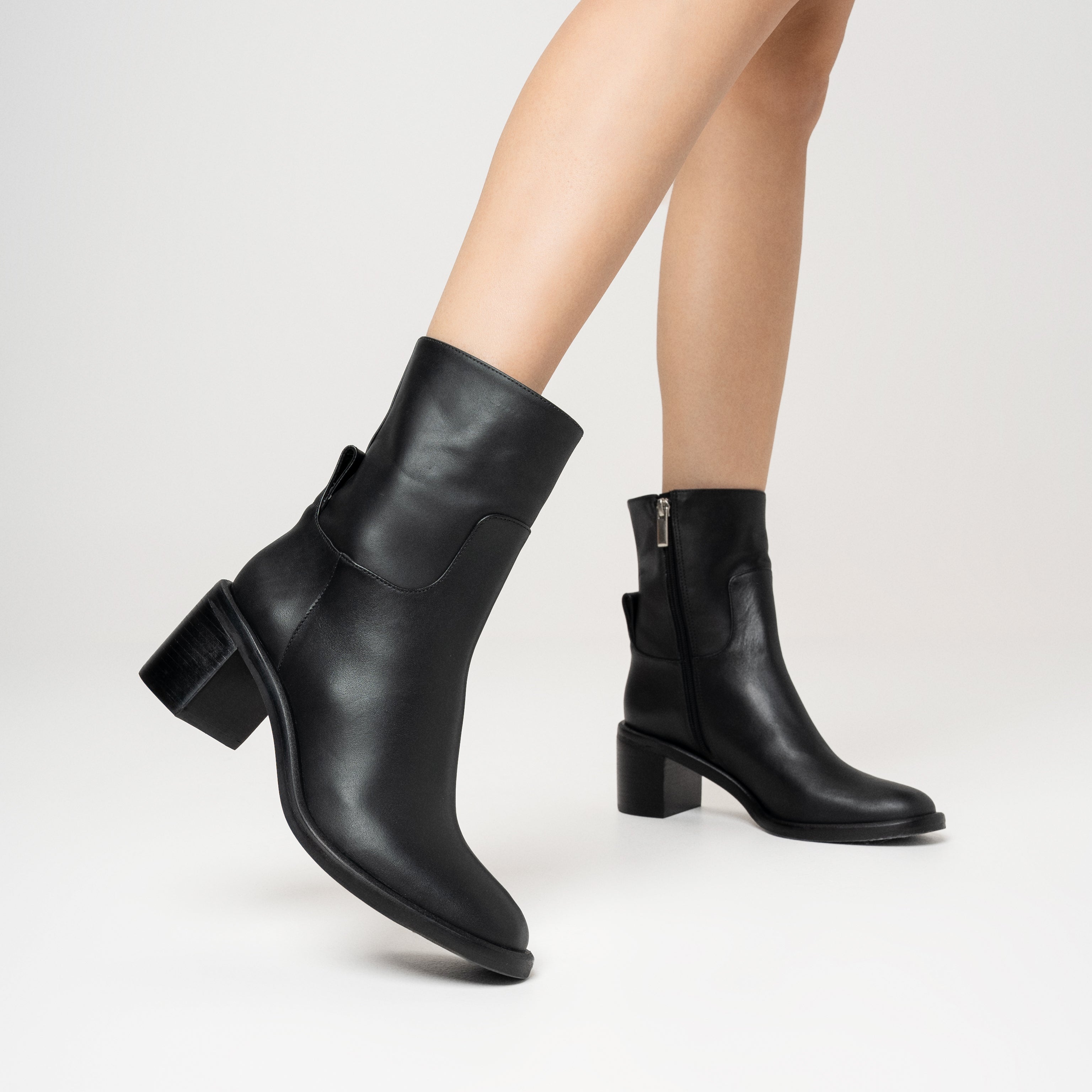 Classic Round Toe Ankle Boot