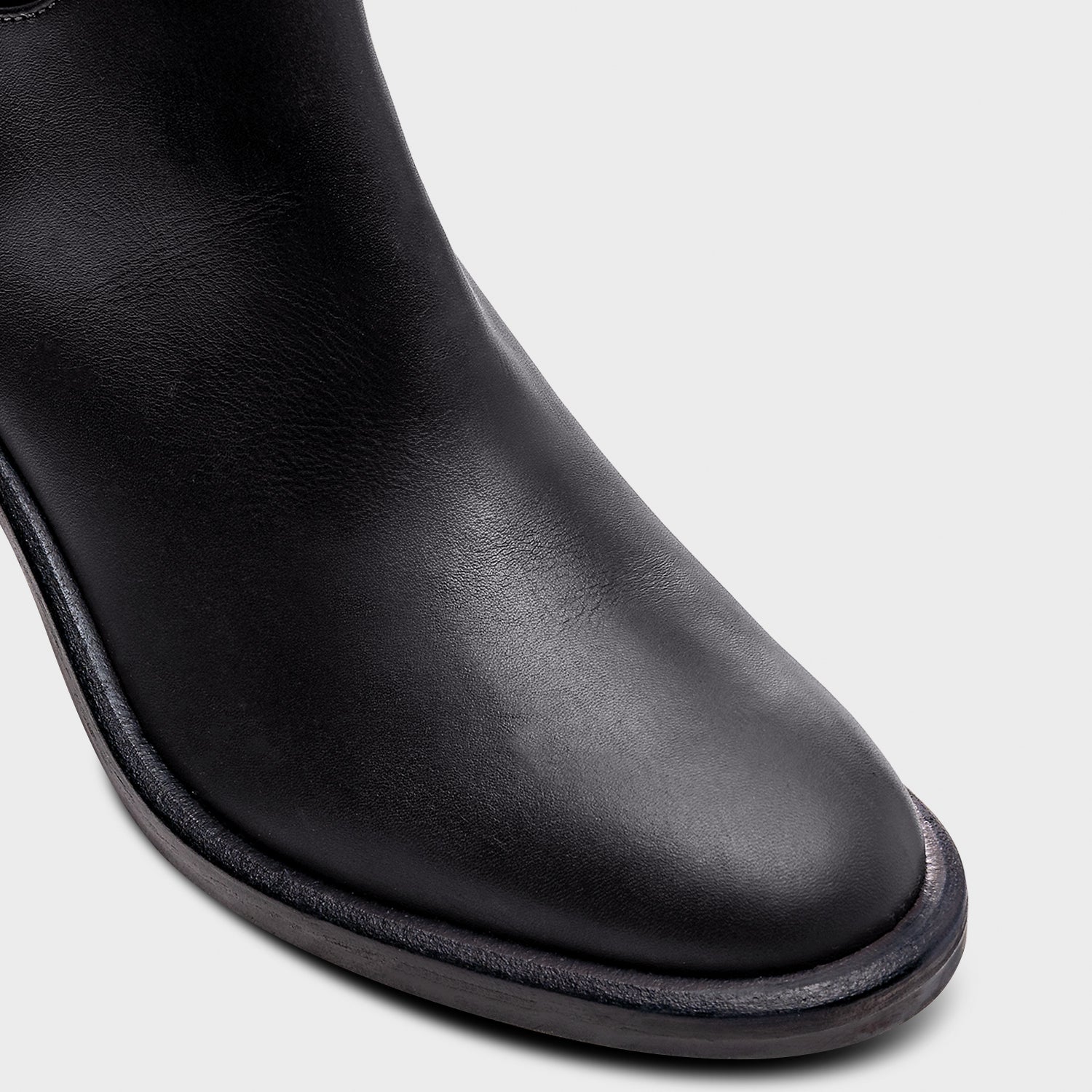 Classic Round Toe Ankle Boot