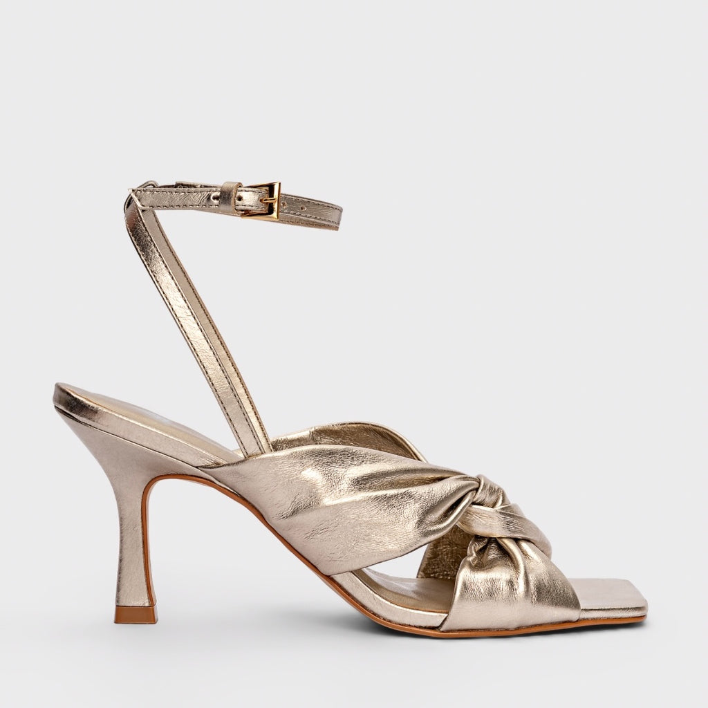 Twisted Knot Sandal Heel