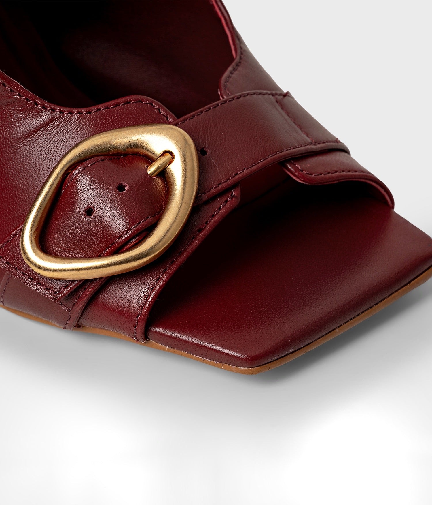 Double Buckle Open Mule (Ipanema)