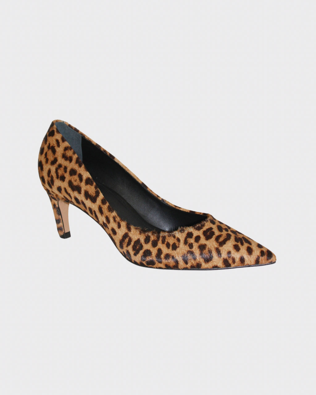 Angled Kitten Heel