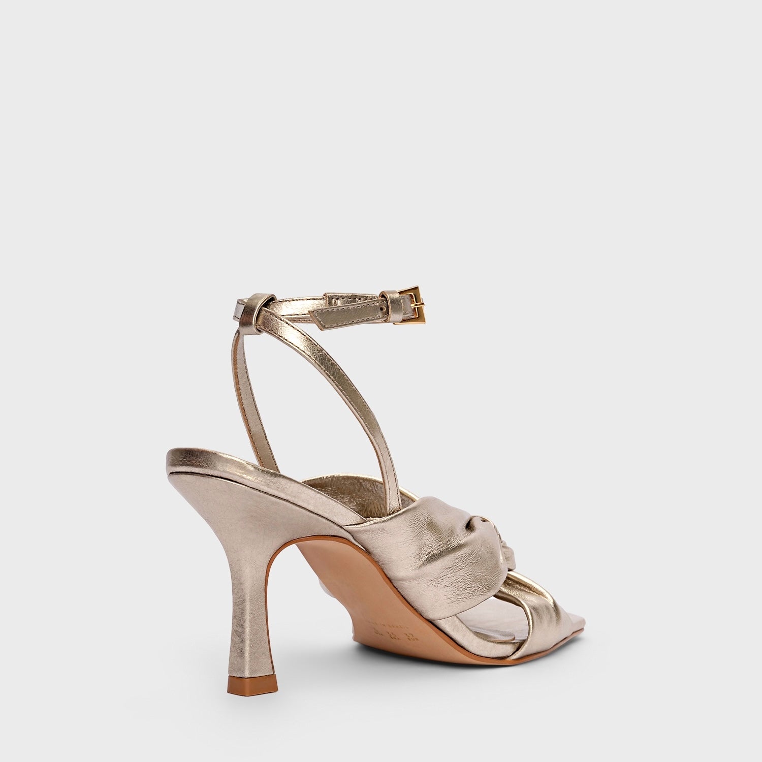 Twisted Knot Sandal Heel