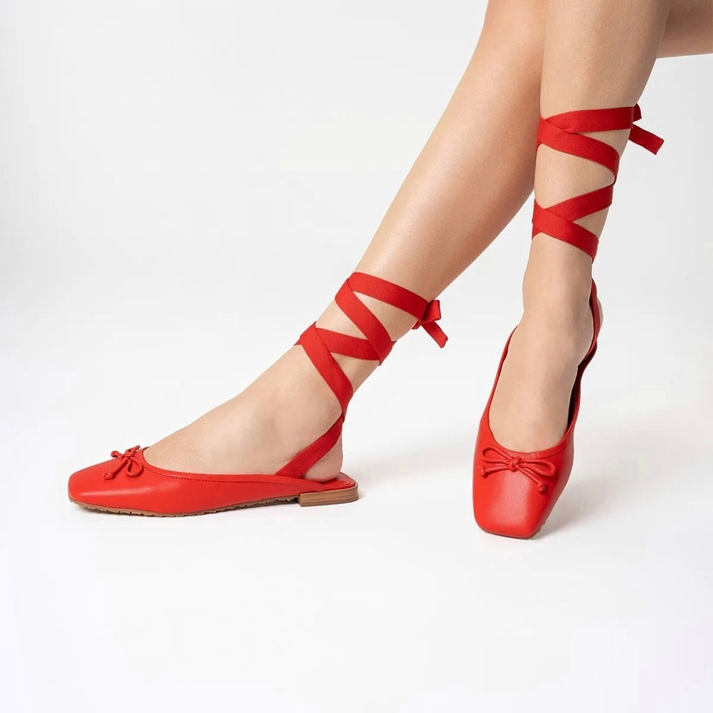 Detachable Ankle Wrap Mule