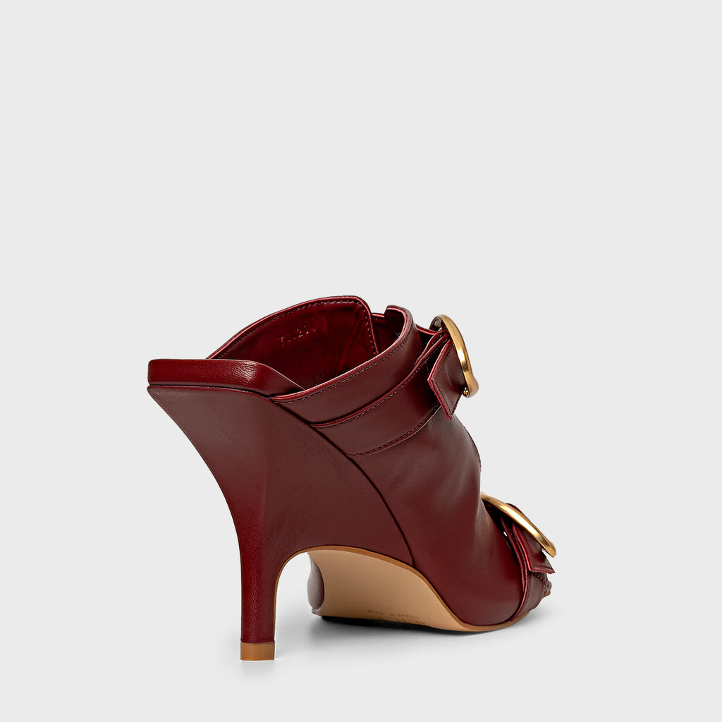 Double Buckle Open Mule (Ipanema)